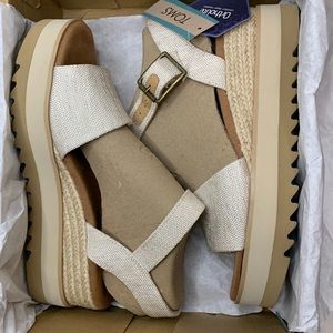 Toms Natural Yarn Dye Diana Sandals